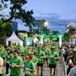 Road to MILO ACTIV Indonesia Race 2025 digelar di Lapangan Benteng Medan, Minggu (20/7/2025) diikuti 4.200 pelari. (istimewa)