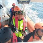 Tim gabungan masih melanjutkan pencarian korban tenggelamnya KMP Tunu Pratama Jaya, Minggu (21/7/2025). Foto iNewsSurabaya/siswanto