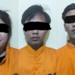 Wanita muda berparas cantik dan komplotannya merampas ponsel milik mahasiswa Kediri dengan kedok mencari anggota perguruan silat. Foto iNewsSurabaya/zainul