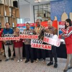 Mulai Oktober 2025, AirAsia membuka rute baru dari Surabaya ke Bangkok dan tiga kota di Kalimantan. Langkah ini perkuat konektivitas dan dorong ekonomi regional. Foto iNewsSurabaya/yudha
