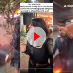 बैंगलोर कंटेंट क्रिएटर का फोन स्नैचिंग वीडियो Source : video grab