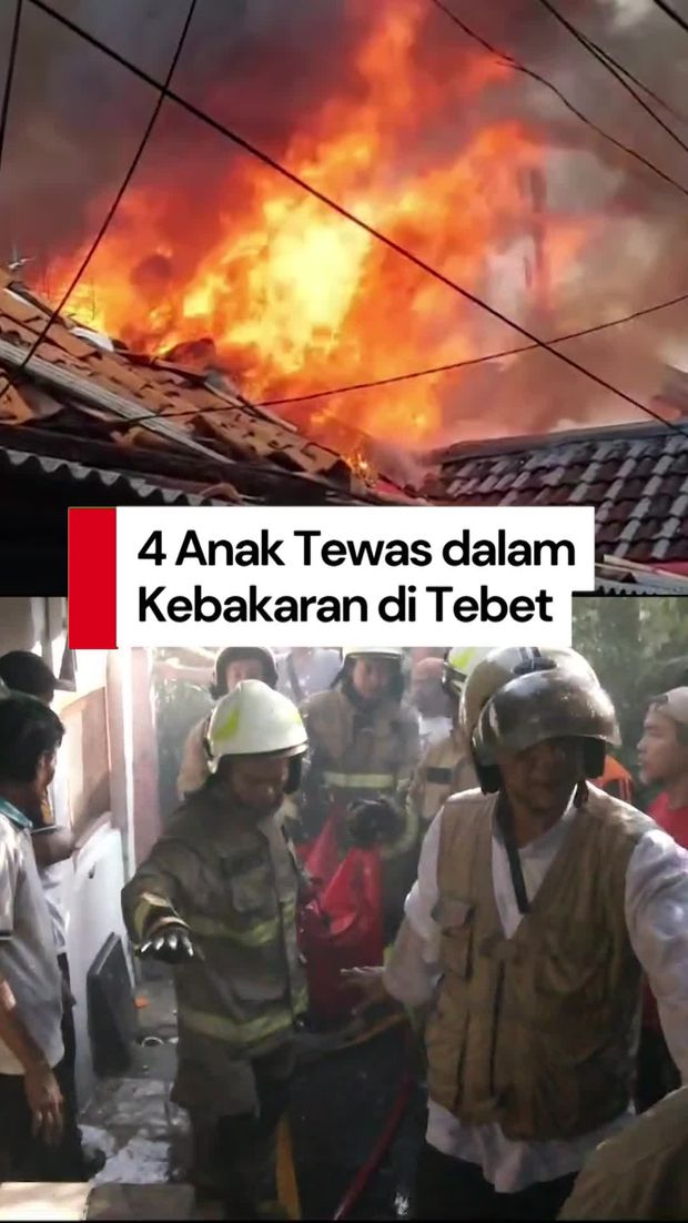 “Video: Emotional moment as 4 children’s bodies are evacuated from Tebet fire”