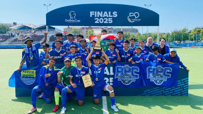 Akademi Persib Cimahi juara Gothia Cup 2025 (Foto: dok. Gothia Cup).