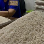 Beras di pasar tradisional Kota Bandung. (Diwan Sapta Nurmawan/mg2/Radar Bandung)