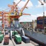 Thương mại hàng hoá toàn cầu tăng mạnh vào đầu năm 2025, nhưng đà tăng có thể không được duy trì. Ảnh: Trọng Hải