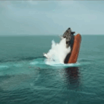 ATTACKED. The Liberian-flagged bulk carrier MV Eternity C sinks in the Red Sea following an attack by Houthi forces on Monday (July 7, 2025). Eight of the 21 Filipino crew members have been confirmed rescued, according to Department of Migrant Workers Secretary Hans Leo Cacdac on Thursday (July 10). (Screengrab courtesy of Yemeni Armed Forces)