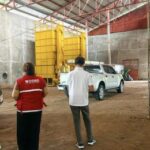 INSPECTION. A team from the Department of Social Welfare and Development and the Negros Island Region Disaster Response Management Division inspects the proposed warehouse in Candoni, Negros Occidental on Monday (July 21, 2025). The storage facility will house prepositioned relief goods for quick disaster response in the province’s sixth district. (Photo courtesy of DSWD-NIR)