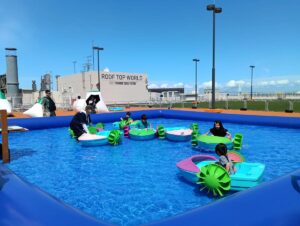 「スプラッシュパーク」（横浜ワールドポーターズ提供）