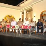 जीर्णोद्धार के पश्चात आयोजित पुरानी हवेली के उद्घाटन कार्यक्रम को संबोधित करते सड़क एवं परिवहन मंत्री पोन्नम प्रभाकर।