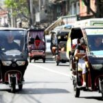 E-trikes in Tondo, Manila (PNA photo by Yancy Lim)