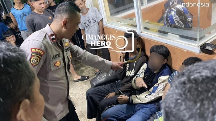 Remaja diamankan polisi usai hendak tawuran. (Dok. Istimewa)
