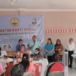MPKW Sumut-NAD menggelar bakti sosial kesehatan bagi warga sekitar sekretariatnya di Jalan Gaperta, Medan, Sabtu (30/8/2025). (istimewa)