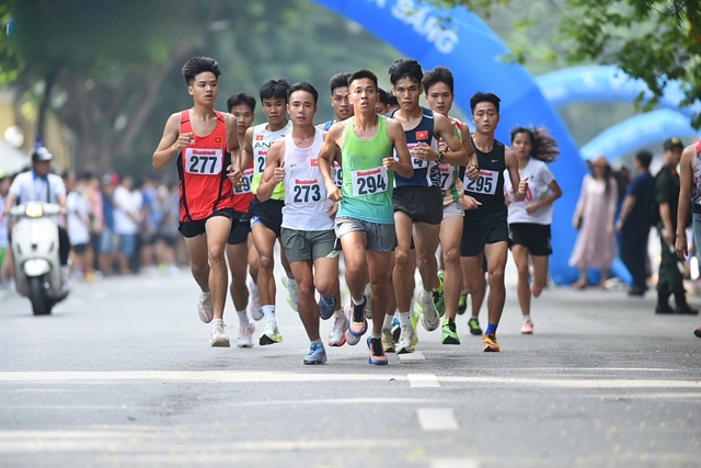 The 49th Hànộimới Newspaper -- Run for Peace 2024 will be held on September 29 in the capital city. Photos of organisers
