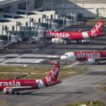 AirAsia planes berthed at an airport (Representational image). (Associated Press)
