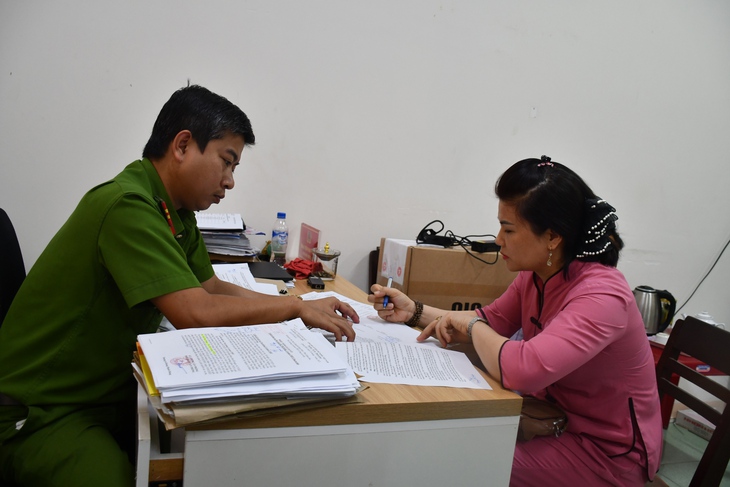 Bảo mẫu Quyên, người đã khiến cháu K. tử vong - Ảnh: S.M.