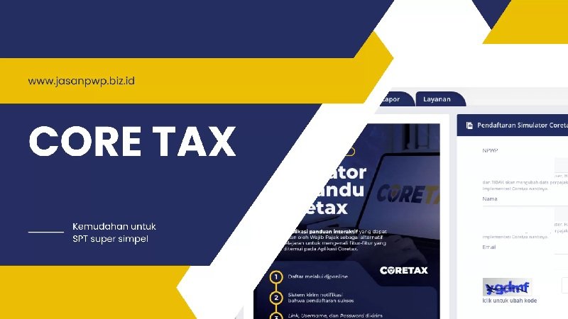 illustrasi aplikasi coretax DJP