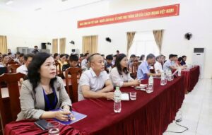 Các đại biểu dự Lễ phát động. Ảnh: Vũ Hậu