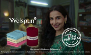 विद्या बालन संग वेलस्पन का नया अभियान ‘क्योंकि फर्क पड़ता है’