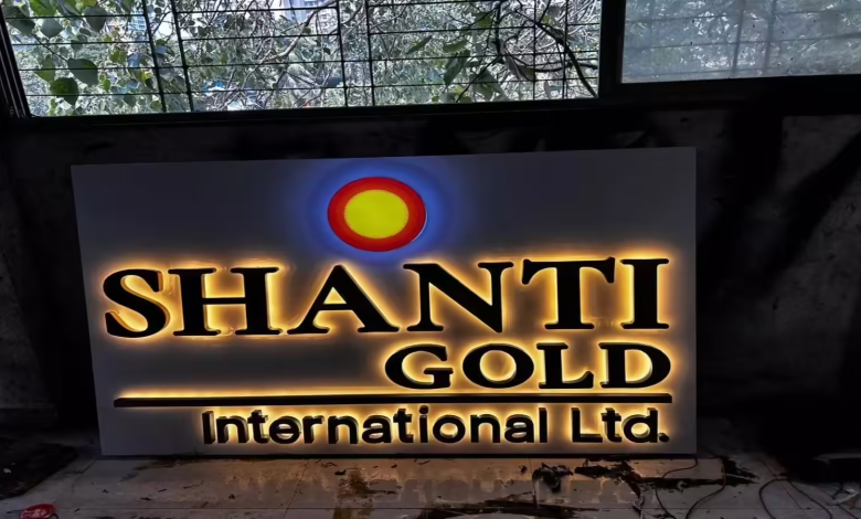 « Les actions de Shanti Gold International enregistrent une hausse de plus de 15 % à leur introduction en bourse »