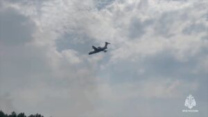 Скриншот видео t.me/mchs_official