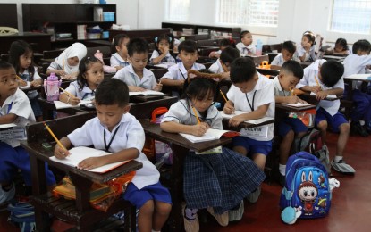 PURSUING QUALITY EDUCATION. Learners at the Santiago Elementary School in Barangay Santiago, General Trias, Cavite on the first day of school year 2025-2026 on June 16, 2025. Education Secretary Sonny Angara stressed on Wednesday (July 30) that President Ferdinand R. Marcos Jr. bears an in-depth understanding of the pressing challenges faced by the country's education sector that need to be resolved. (PNA photo by Avito Dalan)
