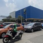 Kemacetan di Cinere, Depok (Devi/detikcom)