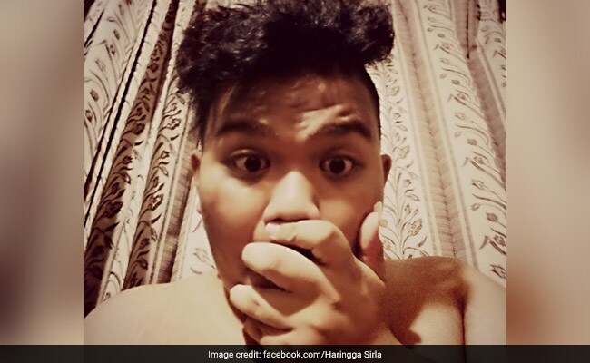 Haringga Sirla, 23, died after a group of rival team supporters beat him outside the stadium.