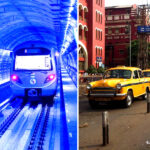 Taxi passengers disappear as soon as the metro starts on the Howrah-Sealdah route