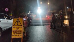 Perbaikan di Jalan Dago (Foto: Dokumen Pemkot Bandung)