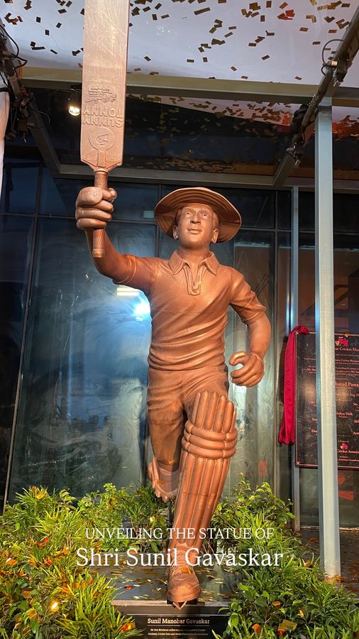 sunil gavaskar statueITG 1756013925644