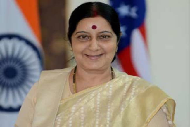 File Photo: External Affairs Minister Sushma Swaraj (Agence France-Presse)