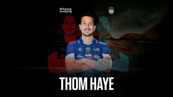 Thom Haye pemain Persib Bandung (Foto: Dok. Persib Bandung).