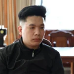 Sau 6 tháng truy nã đặc biệt, lực lượng cảnh sát đã bắt được nghi phạm Phan Thiên Phước về tội "giết người" - Ảnh: TIẾN VĂN