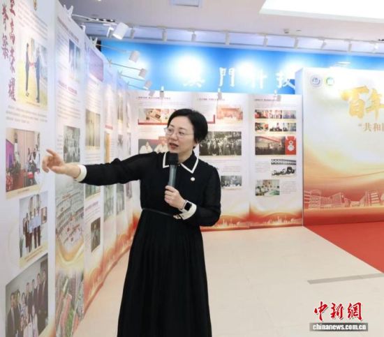 “王振义院士医学成就特展”在澳门展出。(交大医学院供图)