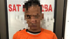 Pelaku peredaran narkoba jenis sabu, ESB, diamankan Satres Narkotika Polres Nias. (istimewa)