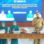 Rakornis TP PKK Asahan. (istimewa)