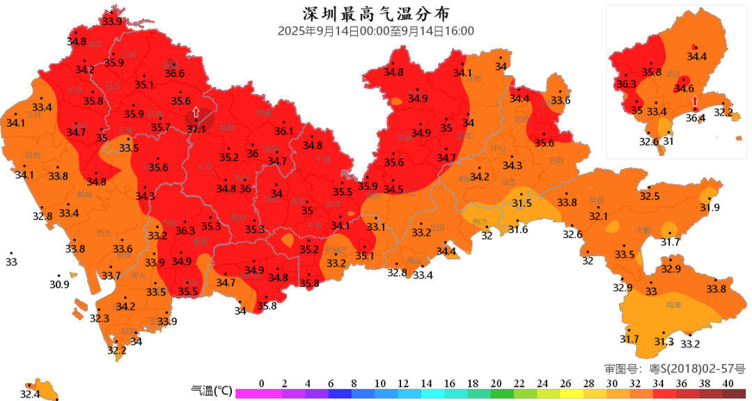 The sweltering heat continues! How much longer will Shenzhen’s hot weather last? The cooling rain is coming soon…