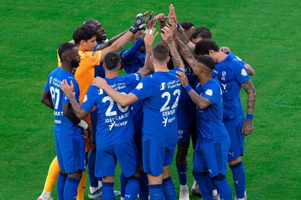 Voraussichtliche Aufstellung von Al-Hilal für das Spiel gegen Al-Ahli. Cancelo auf der Bank und Nunez in der Startelf