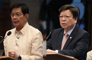 Sen. Panfilo “Ping” Lacson at Sen. Rodante Marcoleta