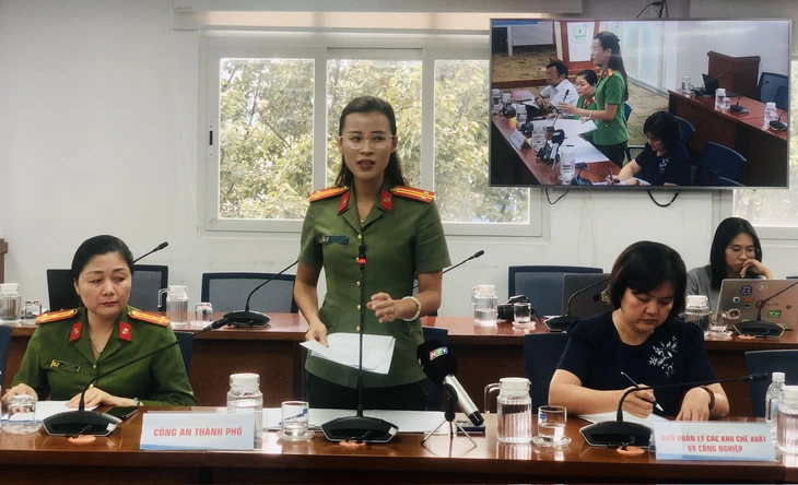La Policía de Ciudad Ho Chi Minh informa sobre la sesión de trabajo con el grupo Ngu Ho Tuong - Imagen 2.