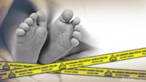 Foto ilustrasi penemuan mayat bayi (Dok detikcom)