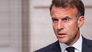 الرئيس الفرنسي في قصر الإليزيه - رويترز 4 سبتمبر 2025