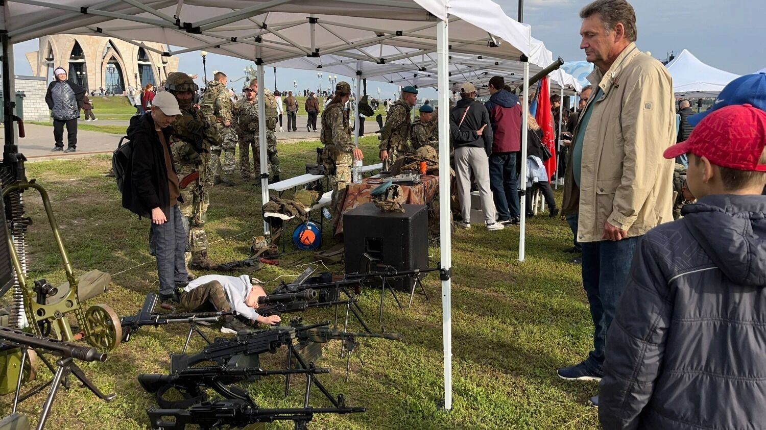 Patriotische Veranstaltung 'Schließ dich der Armee des Sieges an!'