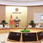 Thủ tướng Phạm Minh Chính chủ trì Phiên họp Chính phủ chuyên đề về xây dựng pháp luật tháng 8 năm 2025. Ảnh: Dương Giang/TTXVN