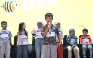 Lomba English Talker Competition 2025 di Atrium TangCity Mall, Kota Tangerang, Minggu (31/08).