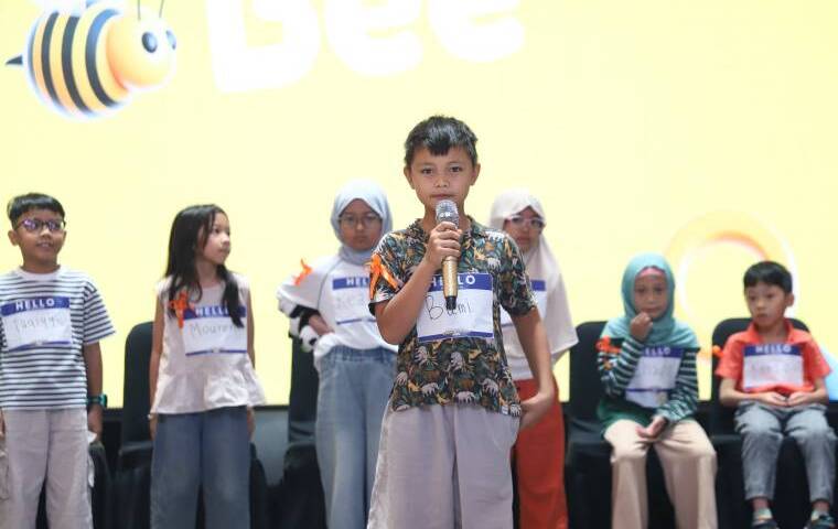 Lomba English Talker Competition 2025 di Atrium TangCity Mall, Kota Tangerang, Minggu (31/08).