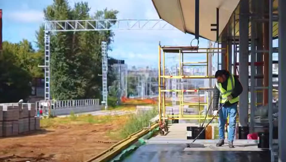 Sobyanin informa sobre el nivel de preparación de la nueva estación Serp i Molot.