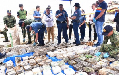 ANTI-CRIME DRIVE. Central Luzon police seize PHP836.4 million worth of illegal drugs, arrest 745 wanted persons, and recover 258 firearms in August 2025 anti-crime drive. The Police Regional Office 3 vowed to sustain its relentless campaign to keep communities safer and more secure. (PNA photo by Jason de Asis)