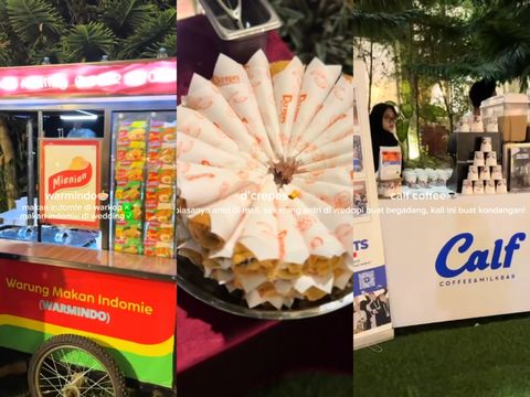 A post about a Gen Z wedding suddenly became the center of attention, with menu items including instant noodles and coffee. The post quickly went viral on social media.