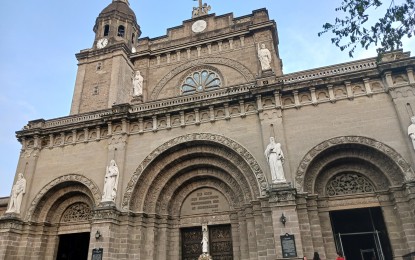 The Minor Basilica of the Immaculate Conception more popularly known as the Manila Cathedral in Intramuros, Manila. (File photo)